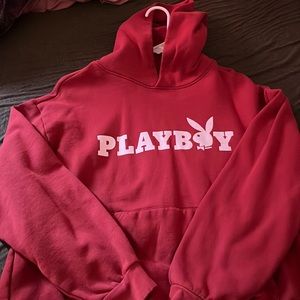 Medium Red Playboy Hoodie